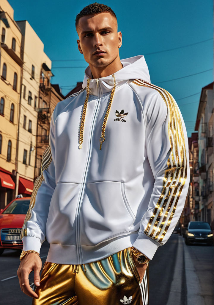 wearing Adidas fashion sportswear - Playground