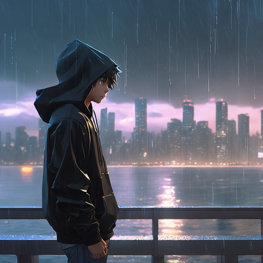 Swing Girl Umbrella Alone Anime Loneliness on the Swing Live Wallpaper   1920x1080  Rare Gallery HD Live Wallpapers