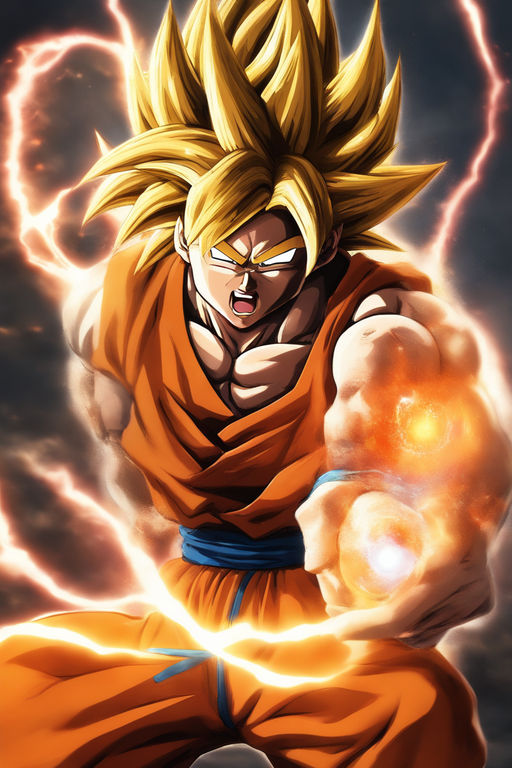 SSJ5 Goku By Briens Dawgs