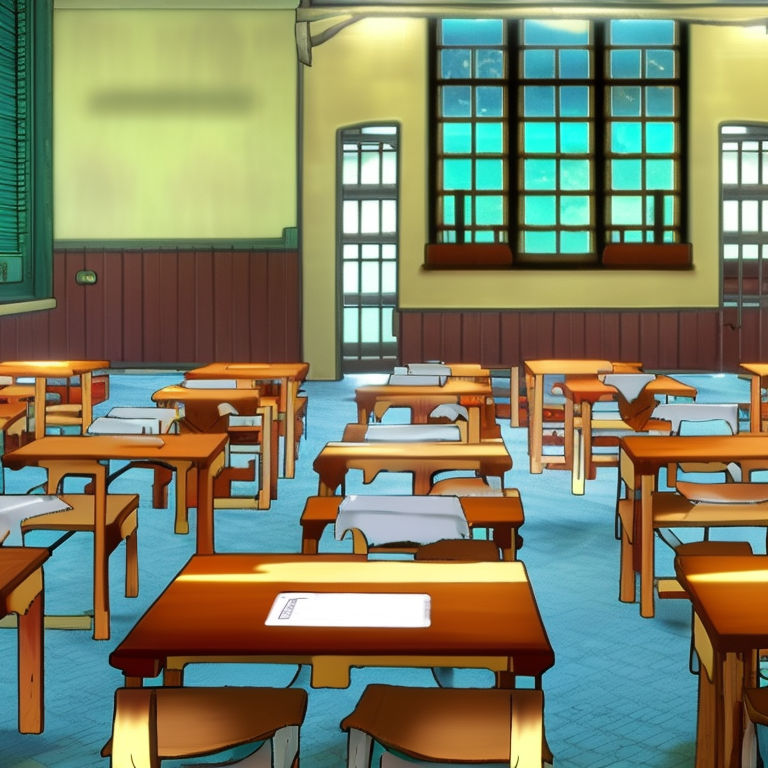 Anime Classroom - Buy Royalty Free 3D model by BigMiniGeek (@BigMiniGeek)  [1375eb3]