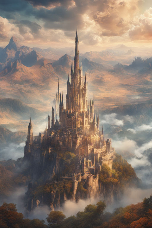 fantasy castles in the sky