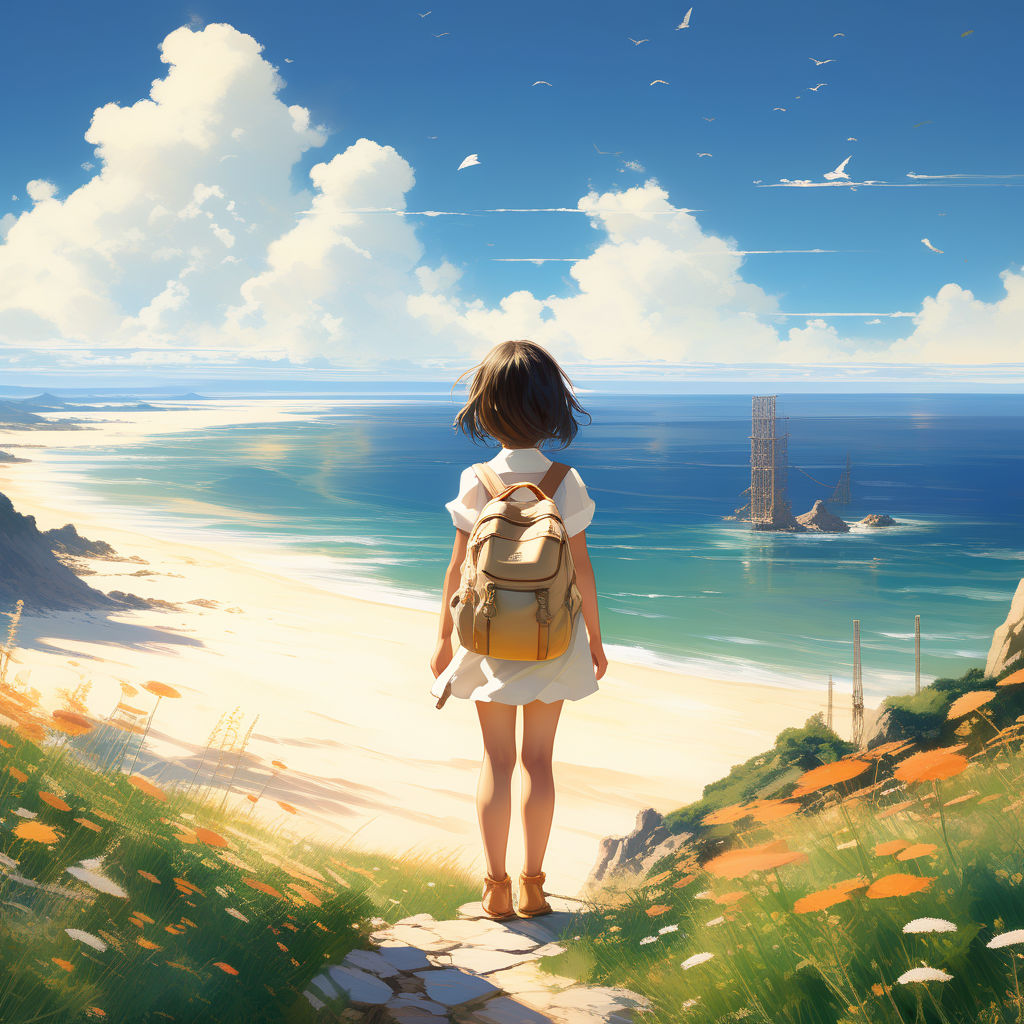 Summer Anime Scenery Wallpapers - Wallpaper Cave