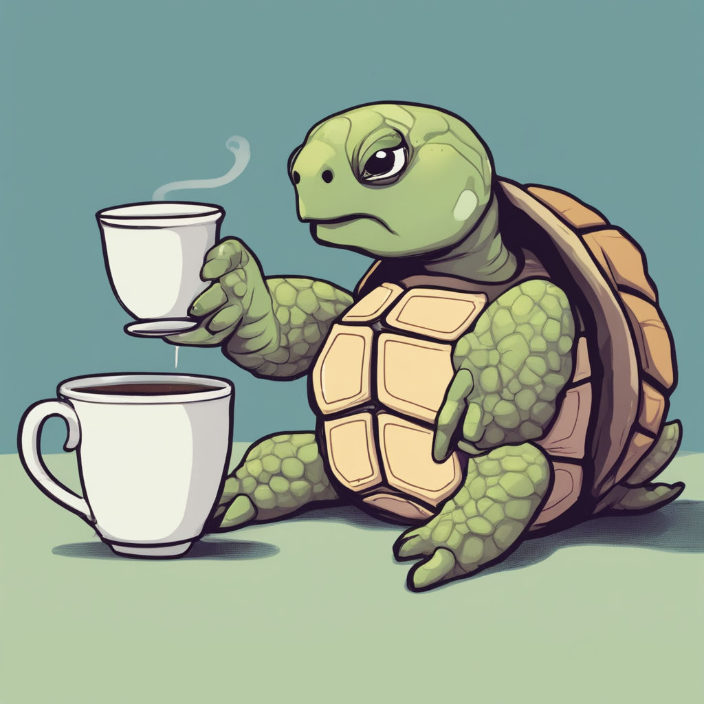 Cute Turtle Drinking Cup Coffee - Turtle - Mug