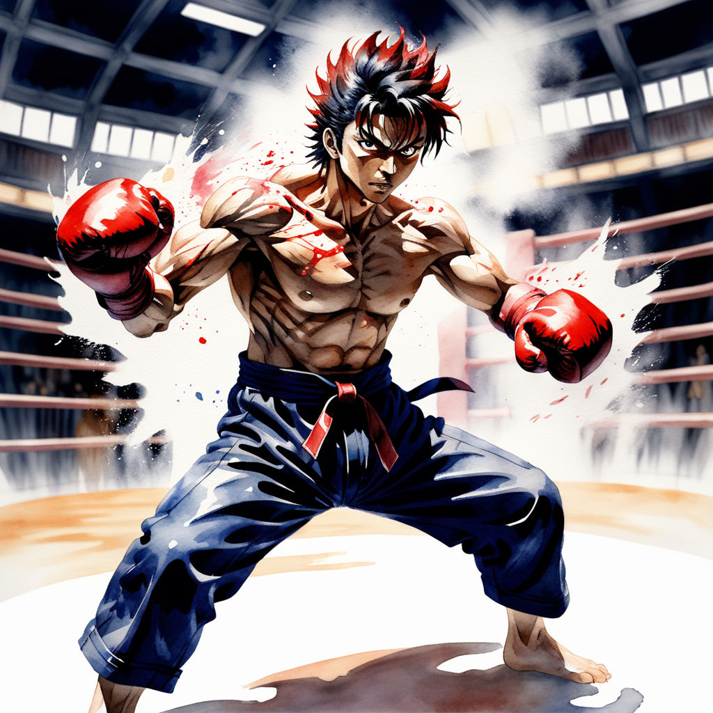 Ippo's smoldering embers. : r/hajimenoippo