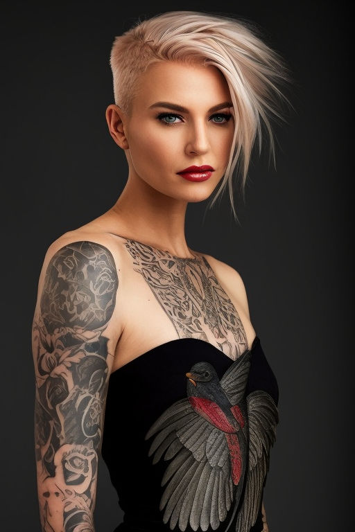 25+] Best Head Tattoo Ideas for Women [2023] | Head tattoos, Bald head  tattoo, Back tattoo women