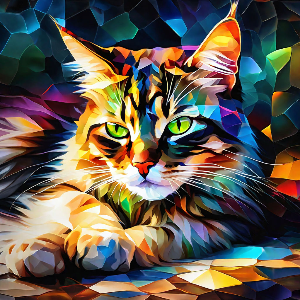 Crystal Art Sleepy Cats Diamond Painting