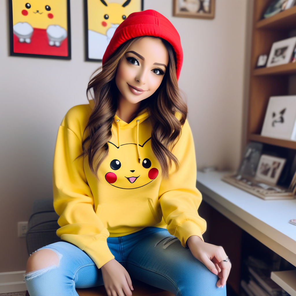 Pokemon® Sweatshirt for Girls - apricot, Girls