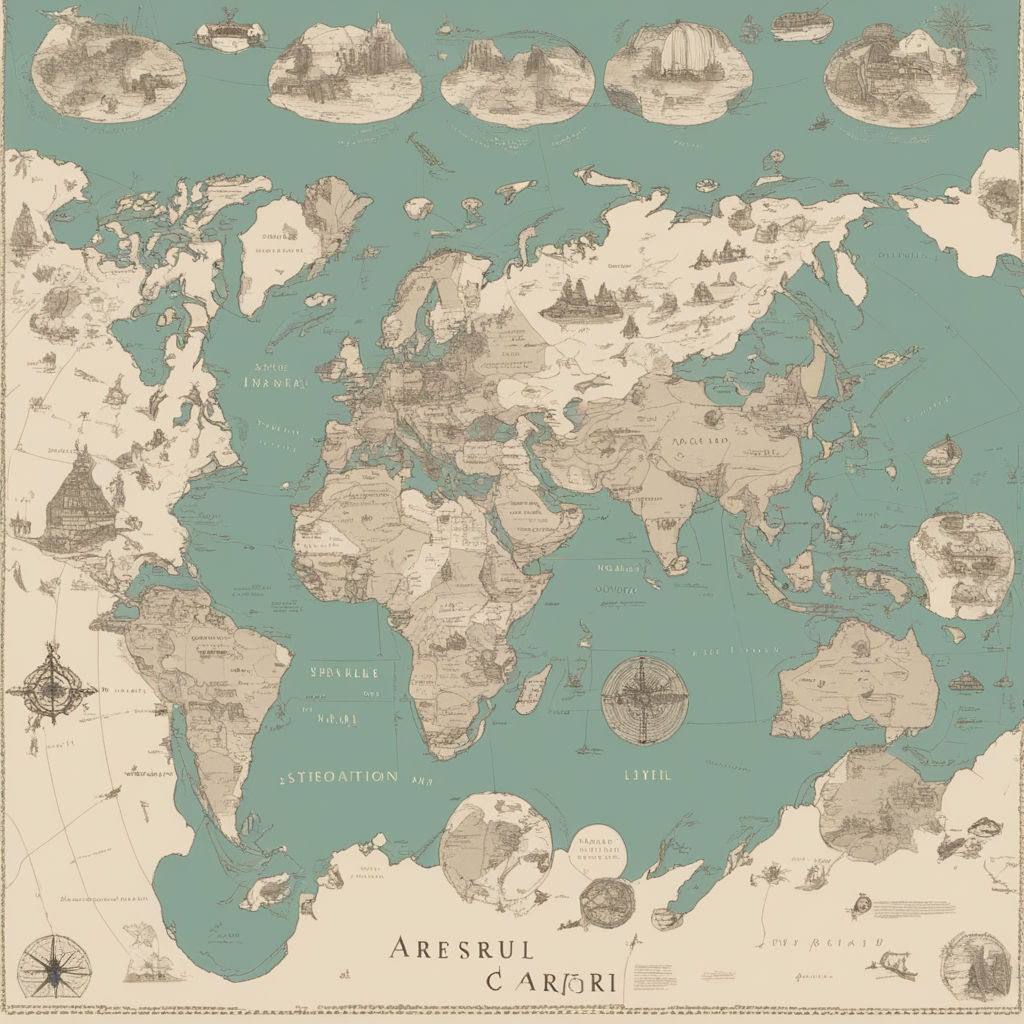 atlantis continent map