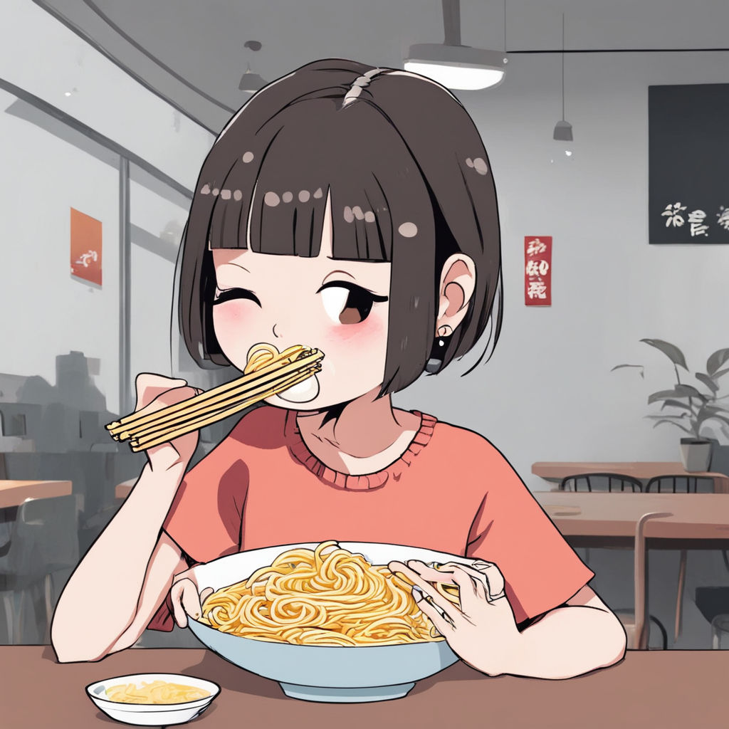 Anime Noodles: Scorching Ping Pong Girls - Ramen Para Dos