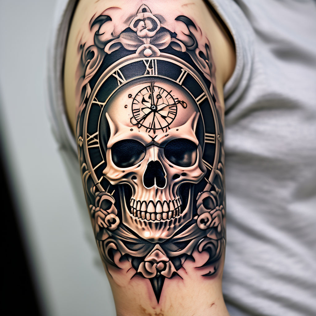 Tattoo Design: Memento Mori | Freelancer