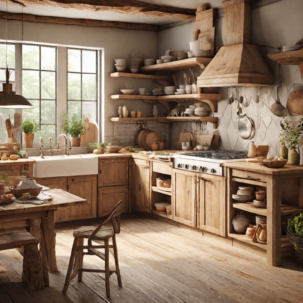 Old Pots And Pans In A Farmhouse Kitchen Farmhouse Parlor Stock