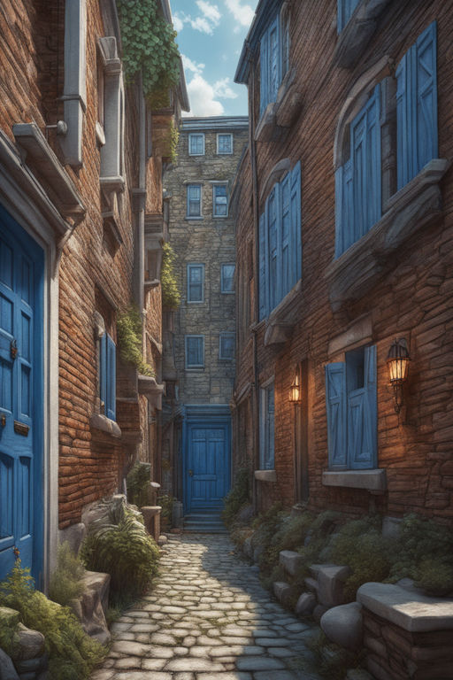 WIP Kyoto Alley in Unreal — polycount