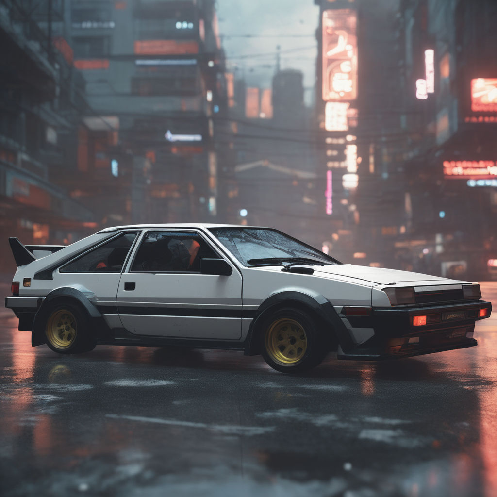 ArtStation - Uno - Initial D