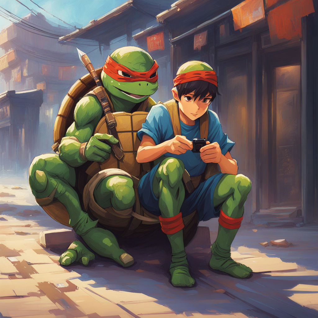 Scootin' Leo - Teenage Mutant Ninja Turtles - Animated - Extreme