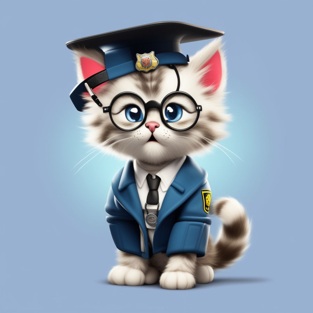 FurFursC: A cat wearing police