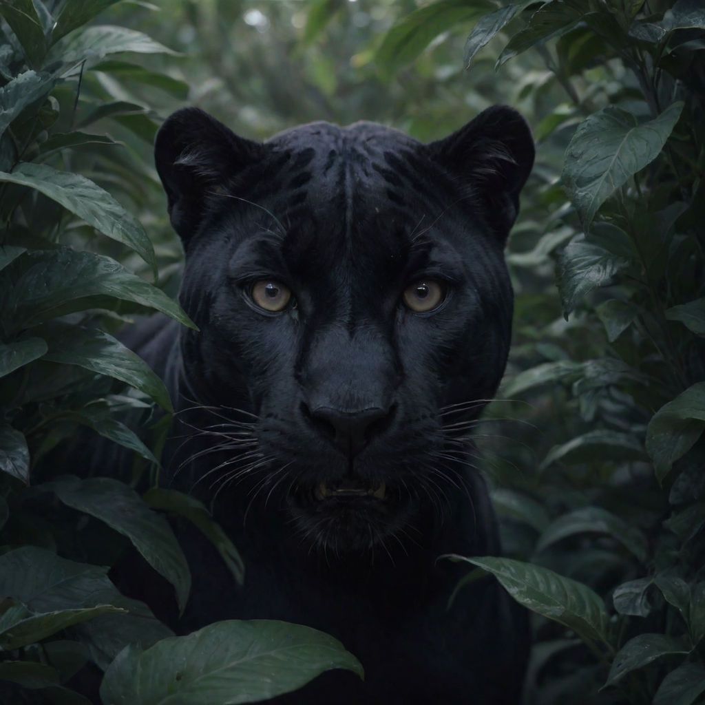 angry black panther wallpaper