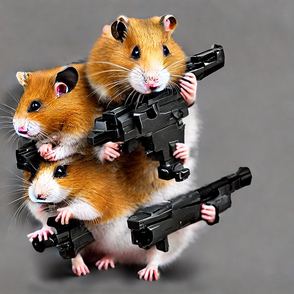 hamsters with guns