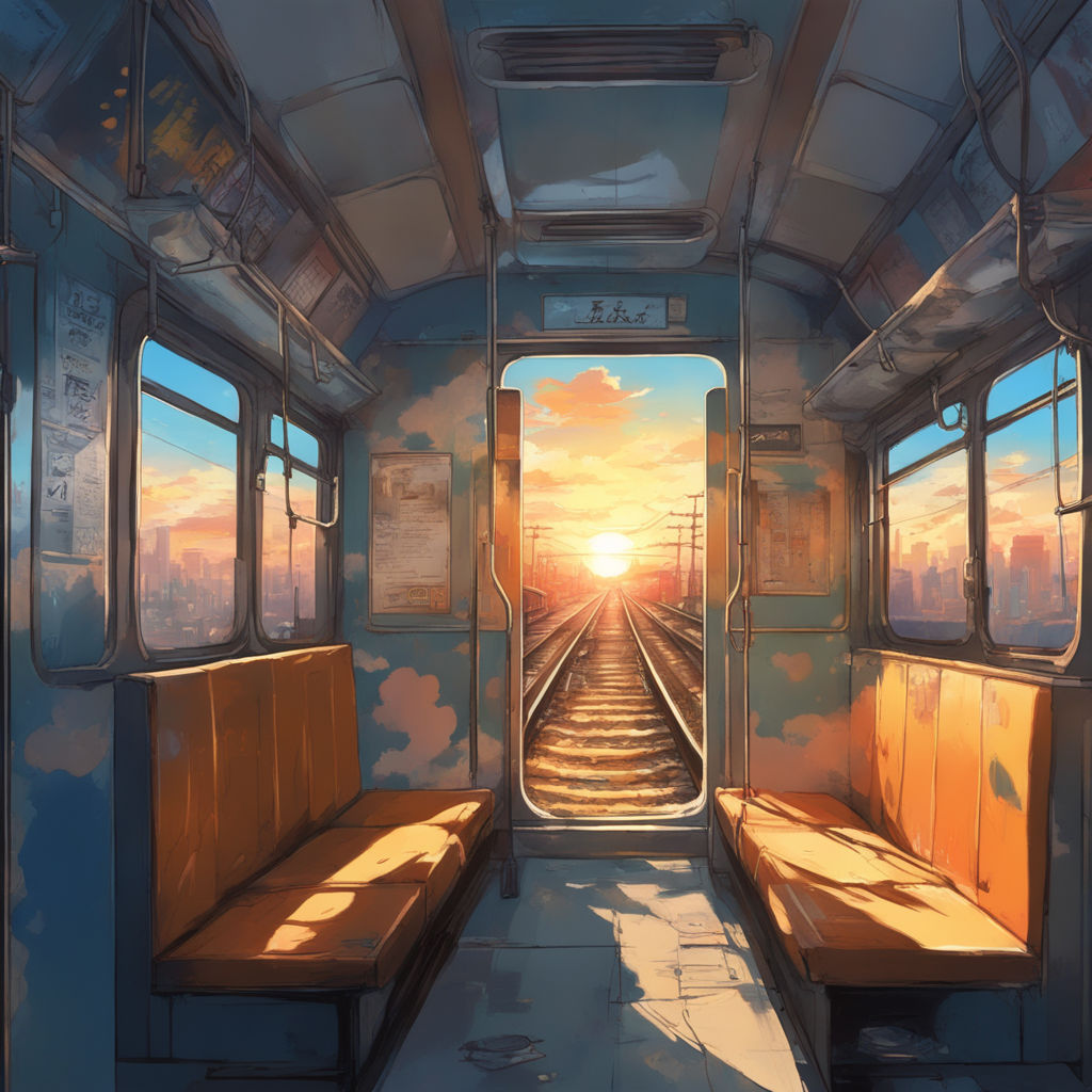 Top more than 165 anime subway background super hot -  highschoolcanada.edu.vn