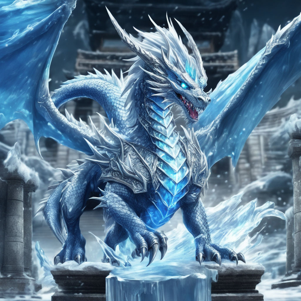 Mythical Ice Dragons