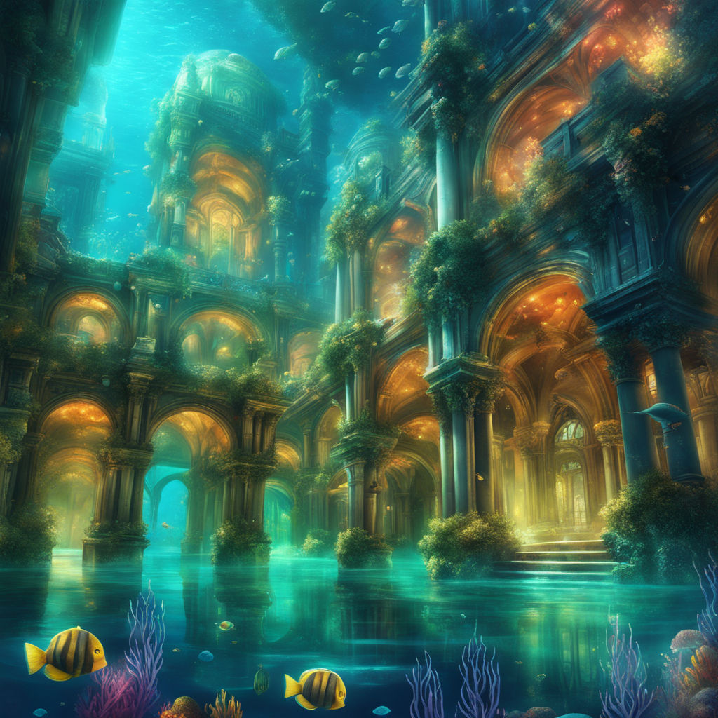 Anime Boy Underwater With Sea Creatures Live Wallpaper - MoeWalls