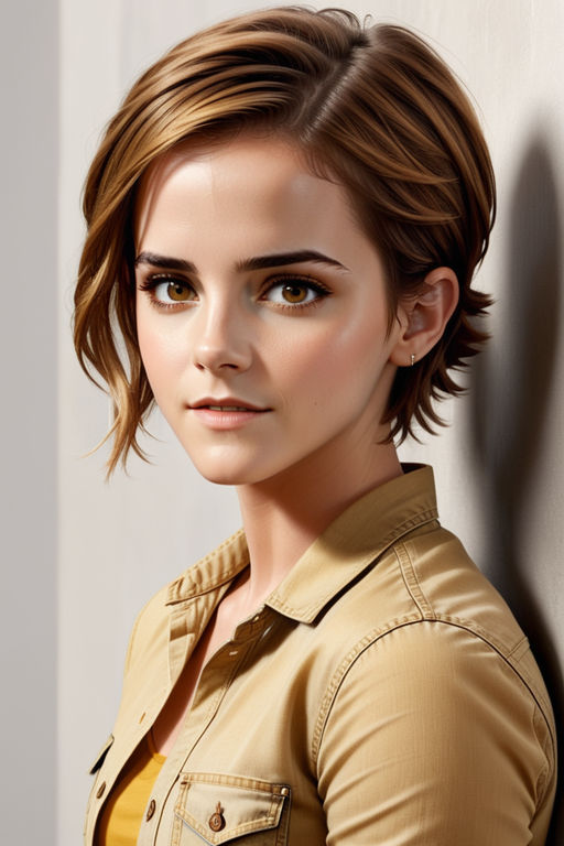 Download free Short Hair Emma Watson Wallpaper - MrWallpaper.com