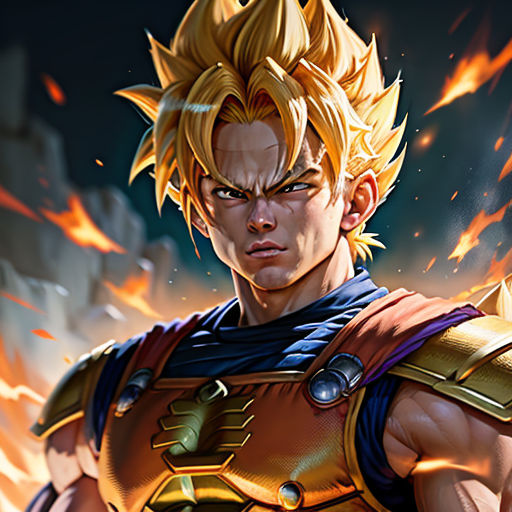 Metal Golden Vegeta , full body, cinematic, Midjourney