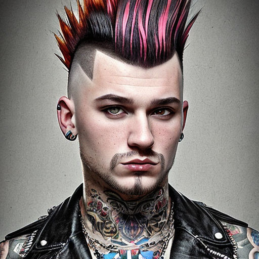Punk Hairstyles | Punk hair, Punk makeup, Rock hairstyles