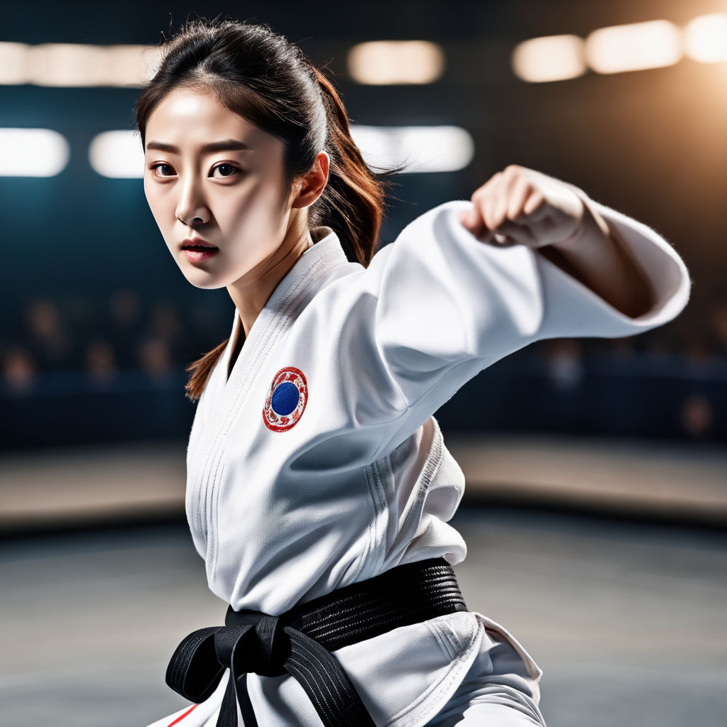 Karate Kick Girl: Over 10,388 Royalty-Free Licensable Stock Photos |  Shutterstock