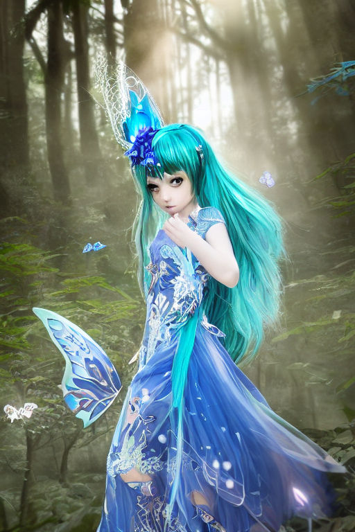 anime water fairy