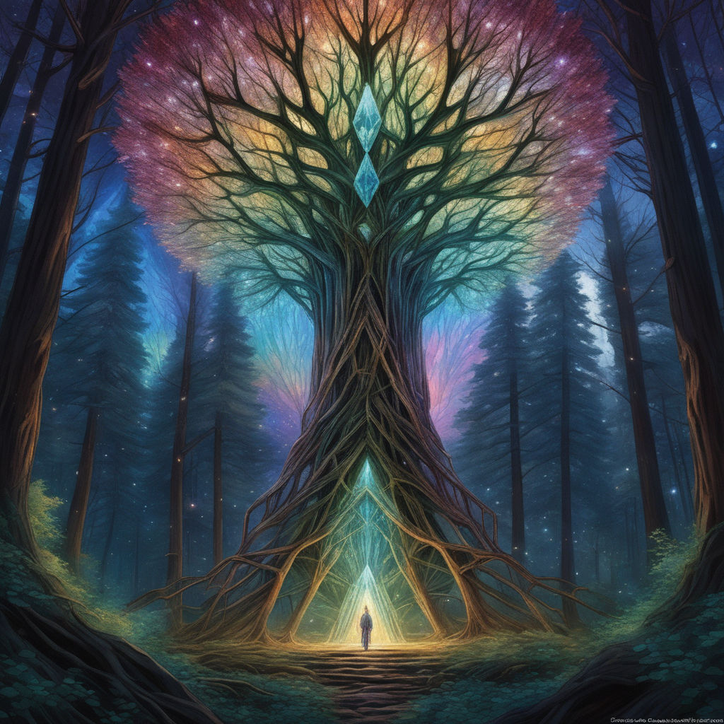 🔥 Wise Mystical Tree : DramaticText