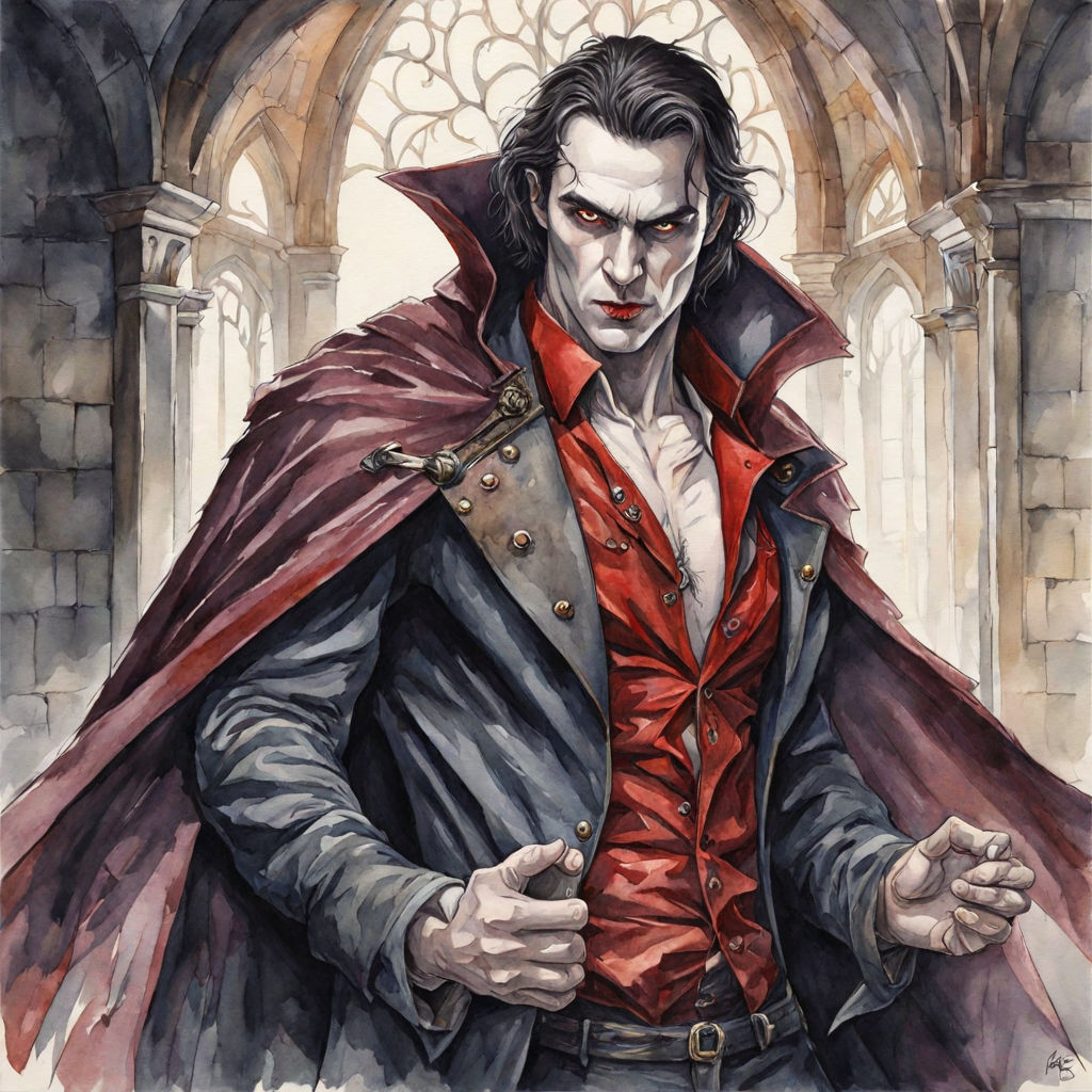 Vampire Hunter D: Bloodlust, in Richie G.'s Animation Art Comic Art Gallery  Room