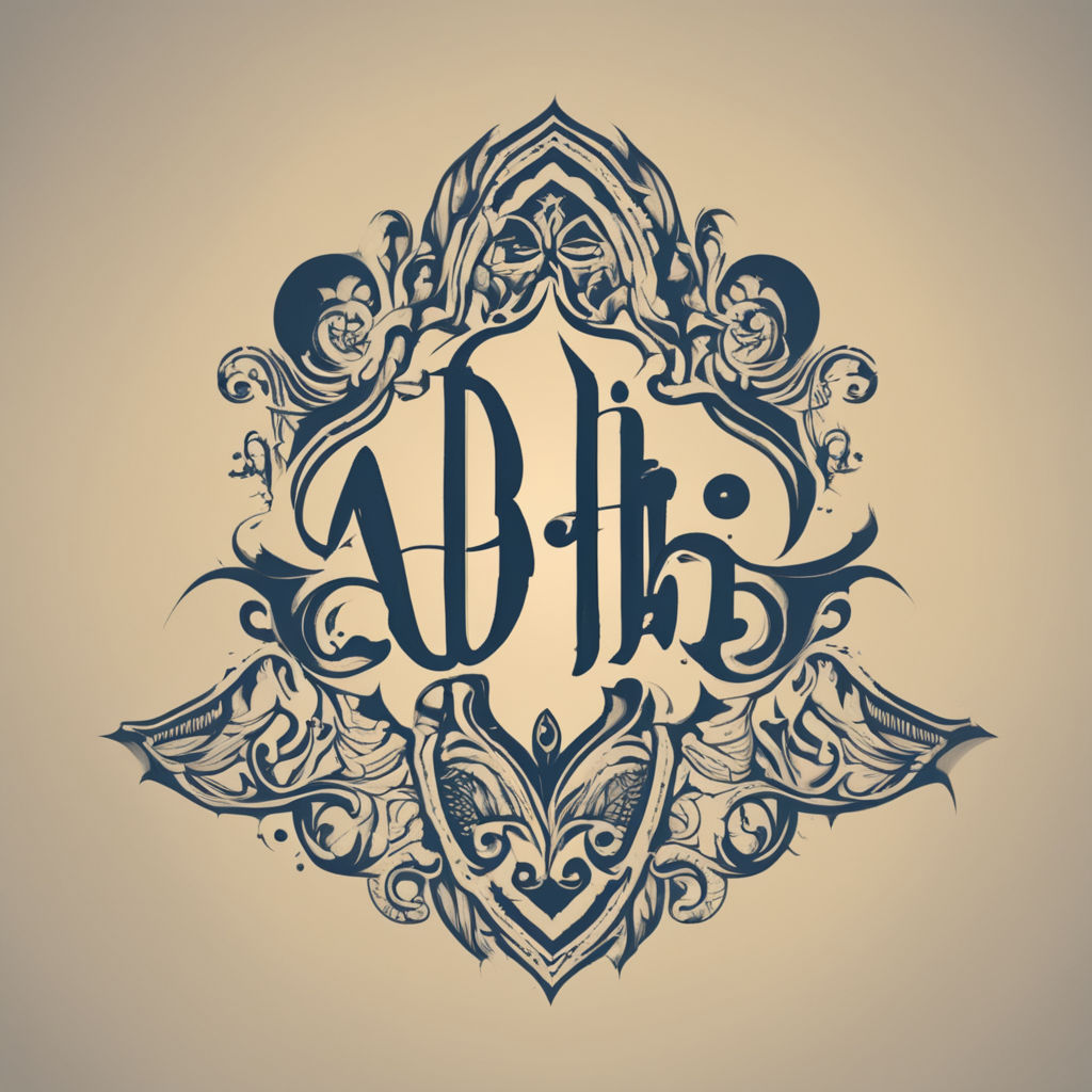 Abhishek Kumawat (Graphic Designer): Name Designing Logo