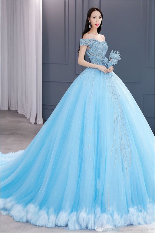 Multi Color Strapless Clarisse Ball Gown 17176