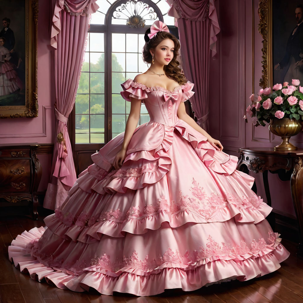 Charming Pink Ball Gown Sweet 16 Quinceanera Dress Long Sleeves Lace 3D  Floral Vestidos 15 Anos Plus Size Pageant Prom Gowns From Freedomlife,  $155.78 | DHgate.Com