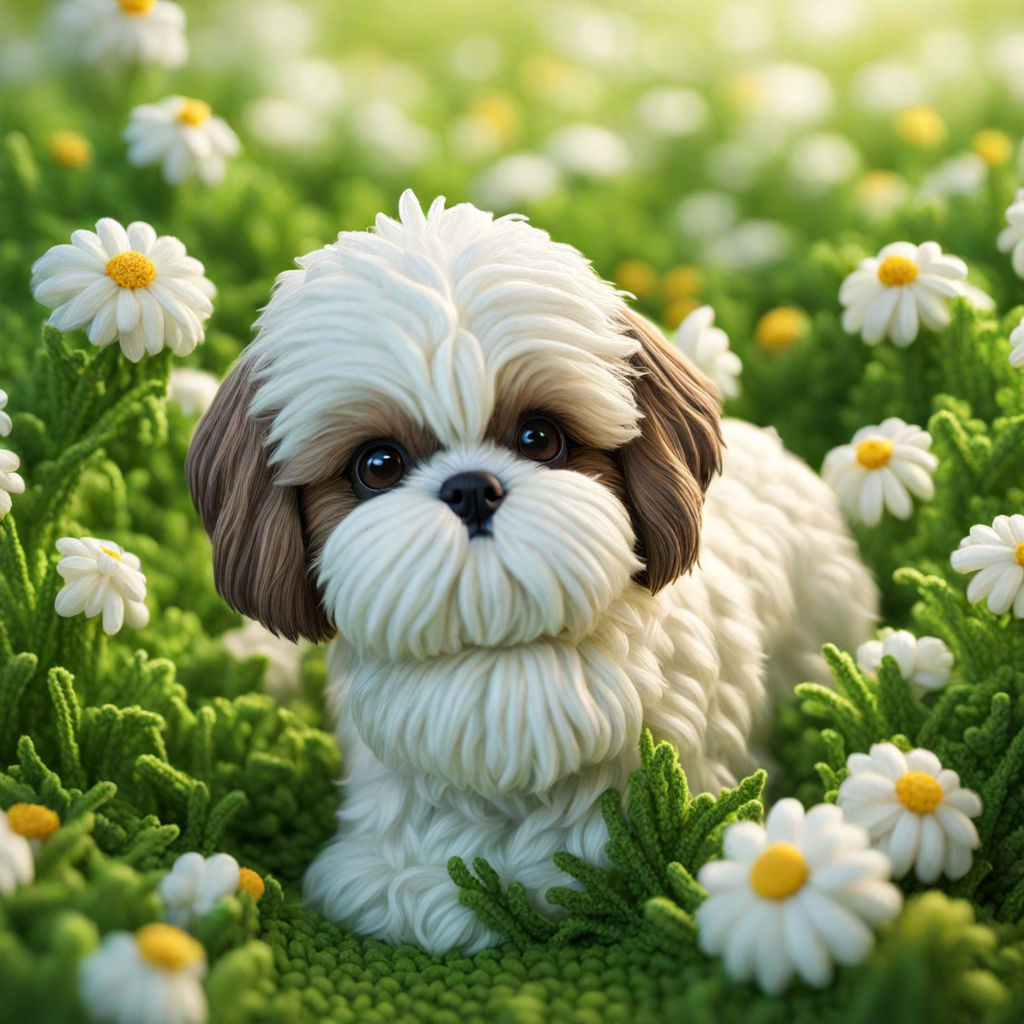 Little Shih Tzu Standing In Front Of Cake And Candles Background, Dog  Birthday Pictures, Dog, Birthday Background Image And Wallpaper for Free  Download