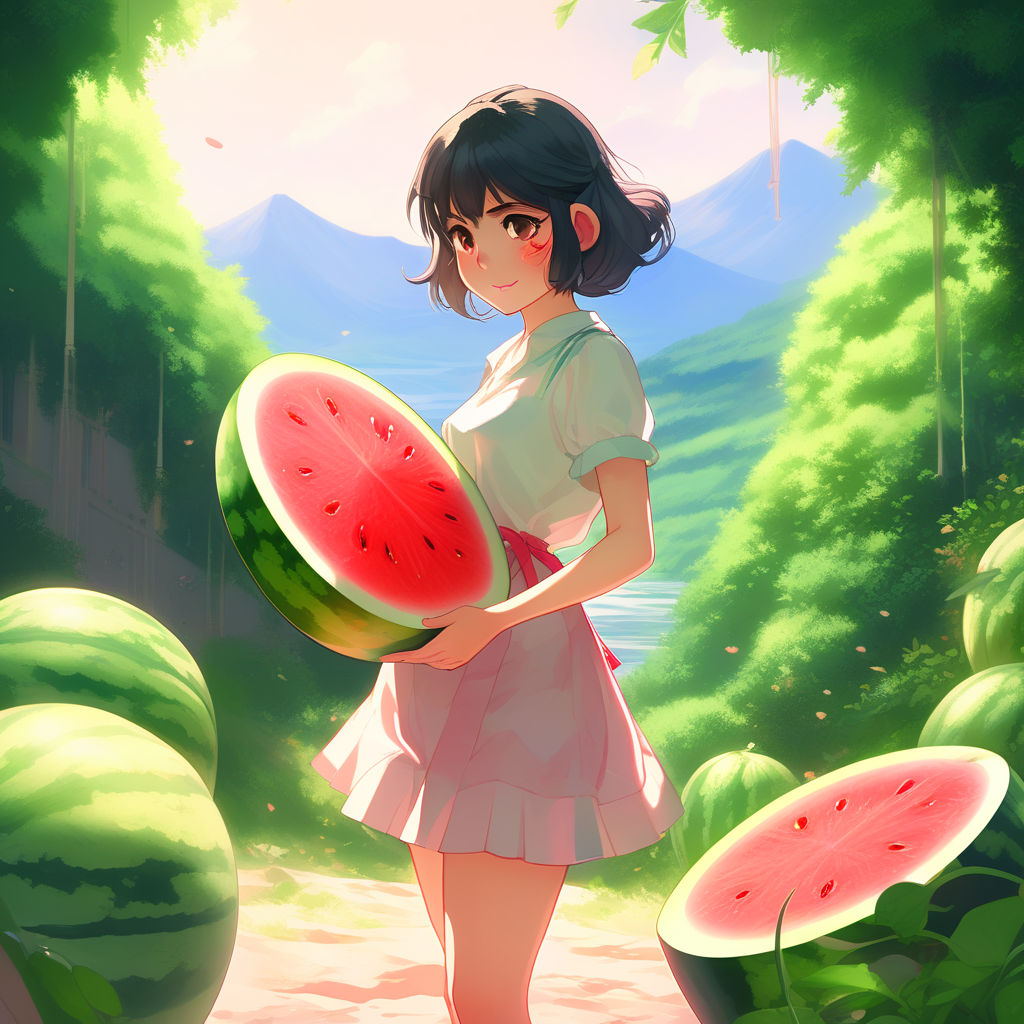 Let the Watermelon Splitting Contest Begin! | Fruits Basket Wiki | Fandom