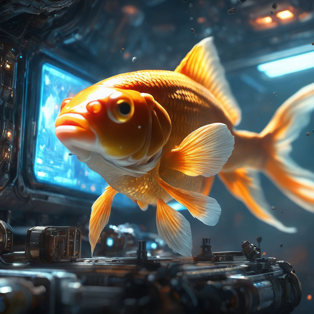 ArtStation - Robot fish