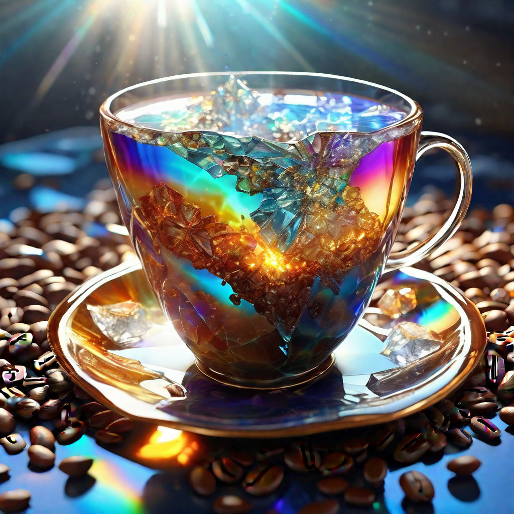 Giant Coffee Cup // magical Photoshop composite by @misskatyenglish