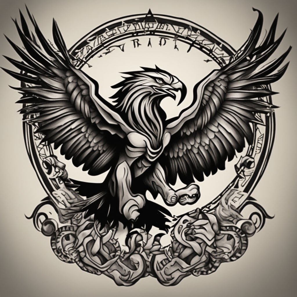 Garuda Tattoo - Thai Man-Bird God - รูปครุฑ รอยสัก