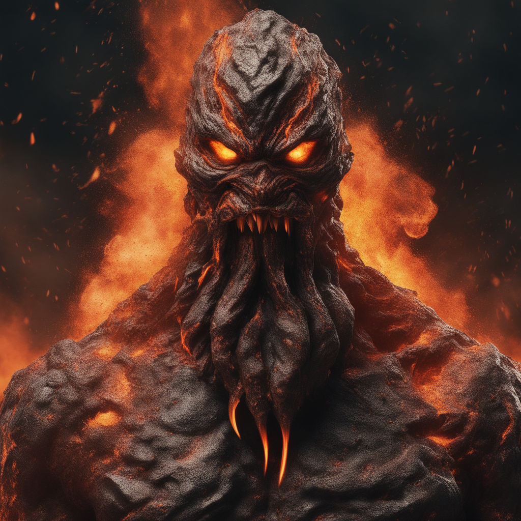 real lava monster