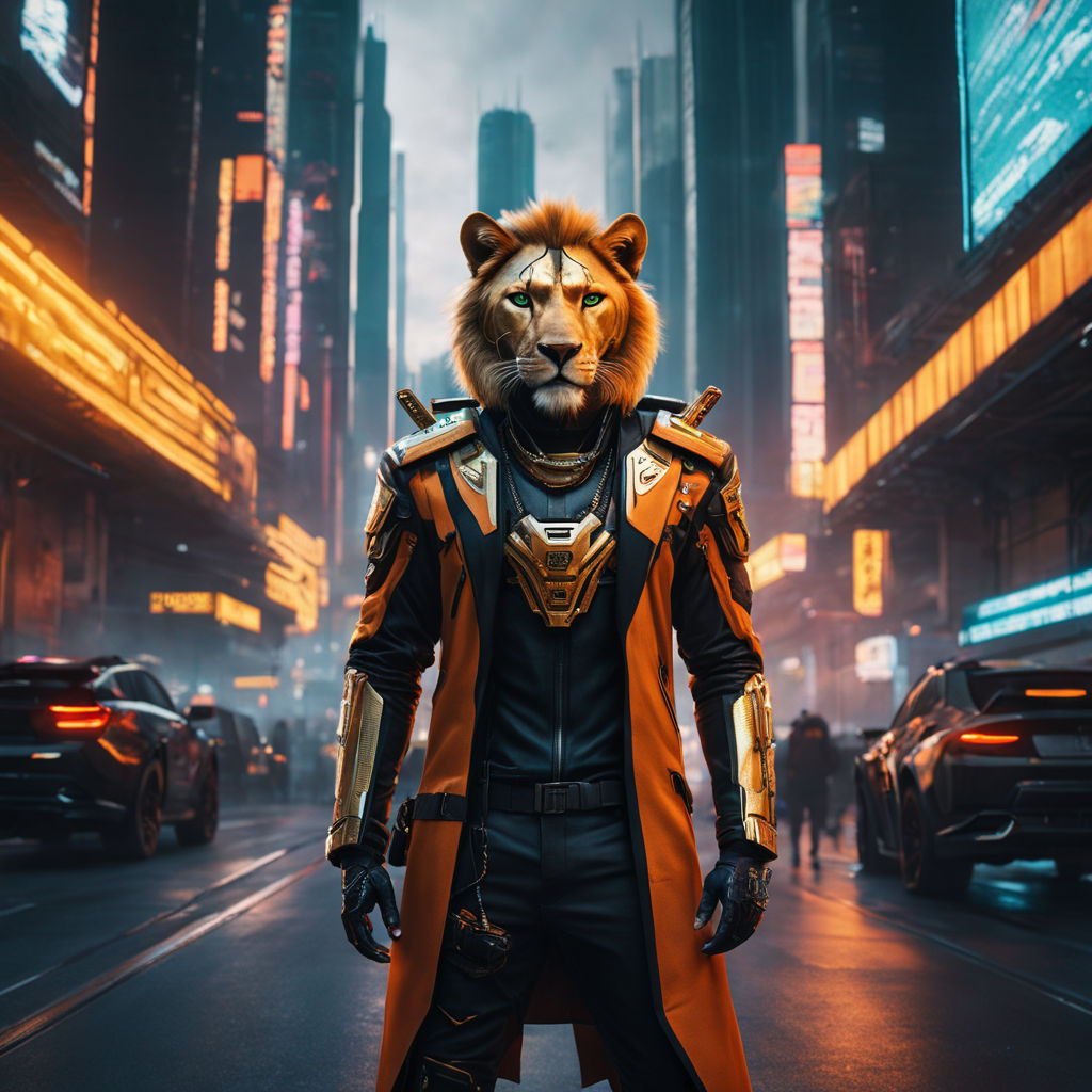 Lion sales skin jacket