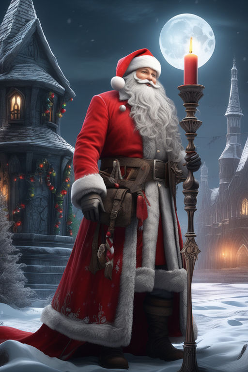 Poster Santa Claus as 