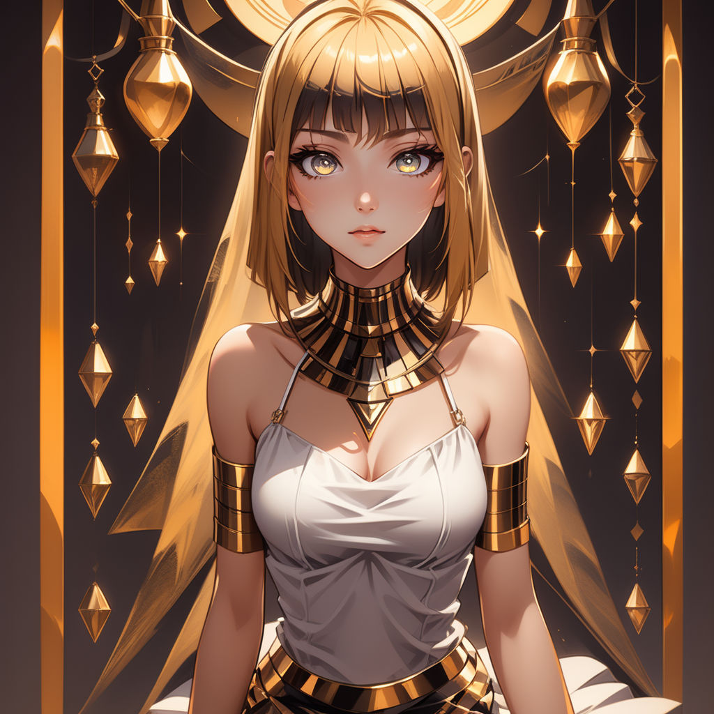 egyptian god osiris, anime screenshot, high quality | Stable Diffusion