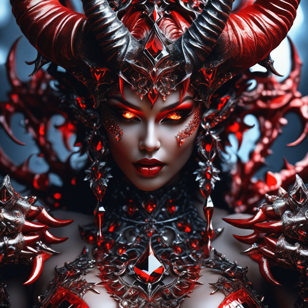 Demon Princess Digital Art by Jennifer Chastain - Fine Art America