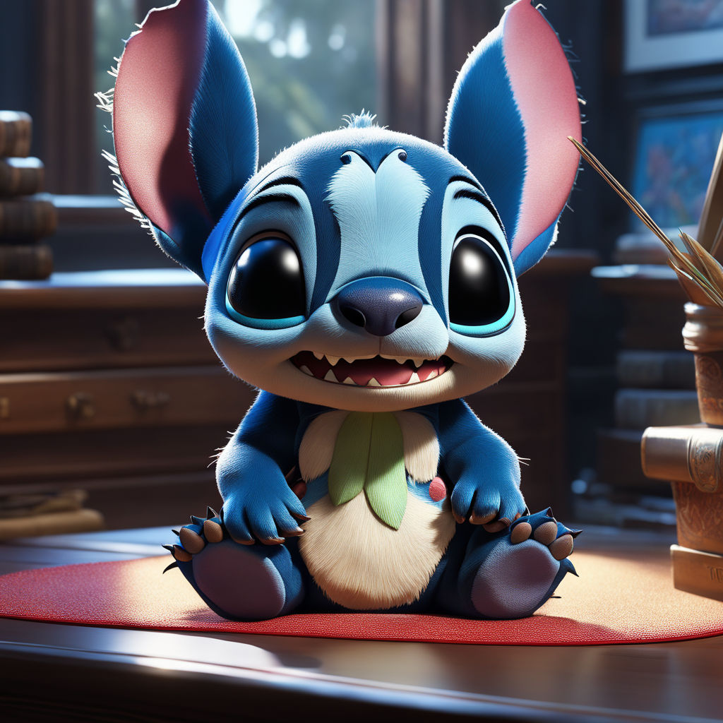 ArtStation - 3D Stitch Experiment 626 Fan Art