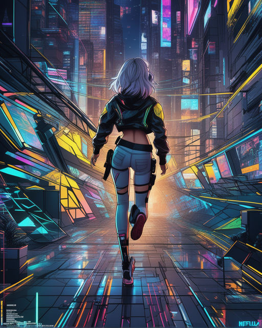 Anime Cyberpunk Cat Girl - KillerKittenDesigns - Digital Art, Fantasy &  Mythology, Fantasy Men & Women, Females - ArtPal