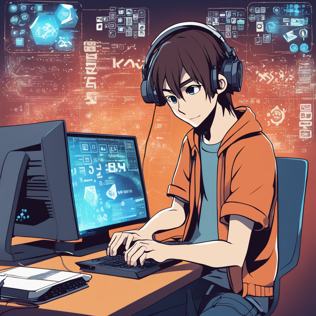 Computer programming Anime Programming language Thread Animation, gril,  reading, cartoon png | PNGEgg