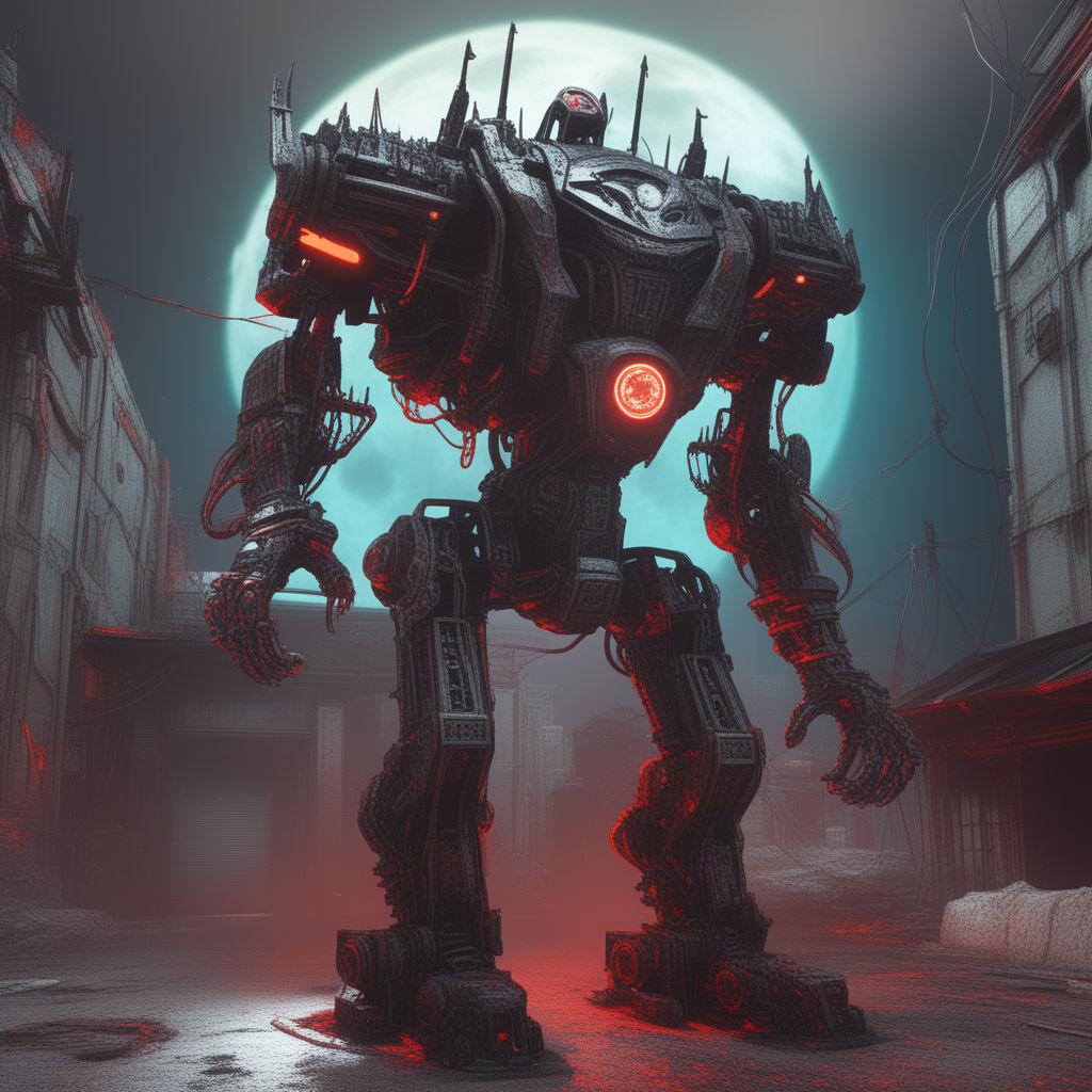 Guard Robot Art - Wolfenstein: The New Order Art Gallery