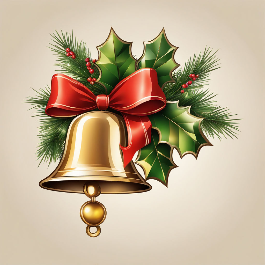 Christmas Bells Vector Art & Graphics