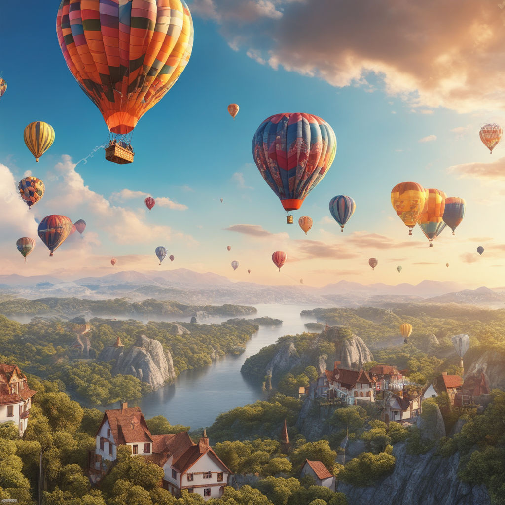 beautiful hot air balloons wallpaper